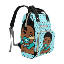 Load image into Gallery viewer, Little Man Personalized Diaper Bag