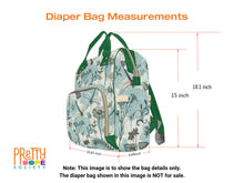 Load image into Gallery viewer, Colorful Hearts Personalized Diaper Bag