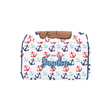 Load image into Gallery viewer, Nautical Baby Personalized Diaper Bag
