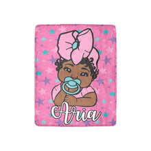 Load image into Gallery viewer, Spring Stars Personalized Baby Blanket
