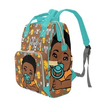 Load image into Gallery viewer, Safari Baby Personalized Diaper Bag