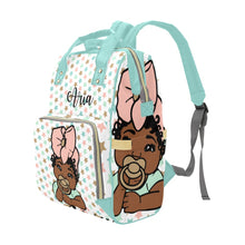 Load image into Gallery viewer, Boho Stars Personalized Diaper Bag