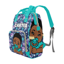 Load image into Gallery viewer, Space Baby Personalized Diaper Bag