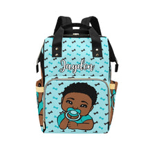 Load image into Gallery viewer, Little Man Personalized Diaper Bag