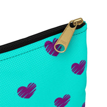 Load image into Gallery viewer, Girls Rule the World Accessory Pouch (Blue)