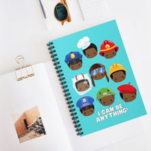 Load image into Gallery viewer, Boys Can Be Anything Spiral Notebook