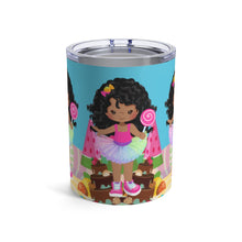 Load image into Gallery viewer, Candy Girl Curly 10oz Tumbler