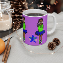 Load image into Gallery viewer, Shine Bright 11oz Ceramic Mug (Purple)