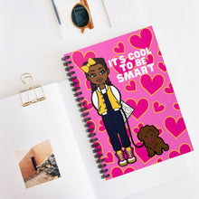 Load image into Gallery viewer, Cool To Be Smart Spiral Notebook (Pink)