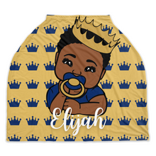 Load image into Gallery viewer, Royal Crown Baby Personalized Car Seat Cover