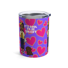 Load image into Gallery viewer, Cool To Be Smart 10oz Tumbler (Purple)