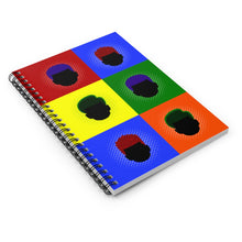 Load image into Gallery viewer, Color Block Boys Spiral Notebook