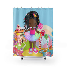Load image into Gallery viewer, Candy Girl Braided Shower Curtain