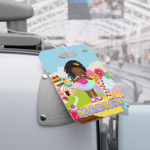Load image into Gallery viewer, Candy Girl Braided Personalized Luggage Tag