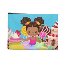 Load image into Gallery viewer, Candy Girl Afro Puff Accessory Pouch (Light Brown)