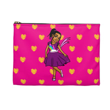 Load image into Gallery viewer, Girls Rule the World Accessory Pouch (Pink)