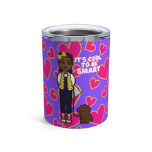 Load image into Gallery viewer, Cool To Be Smart 10oz Tumbler (Purple)