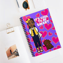 Load image into Gallery viewer, Cool To Be Smart Spiral Notebook (Purple)