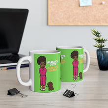 Load image into Gallery viewer, Always Cute Always Smart 11oz Ceramic Mug (Lime)