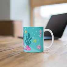 Load image into Gallery viewer, Braided Mermaid 11oz Mug