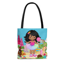 Load image into Gallery viewer, Candy Girl Curly Tote Bag