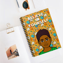 Load image into Gallery viewer, Believe In Yourself Spiral Notebook