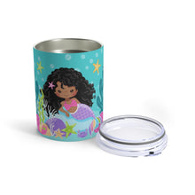 Load image into Gallery viewer, Curly Mermaid 10oz Tumbler