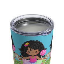 Load image into Gallery viewer, Candy Girl Curly 10oz Tumbler