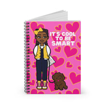 Load image into Gallery viewer, Cool To Be Smart Spiral Notebook (Pink)