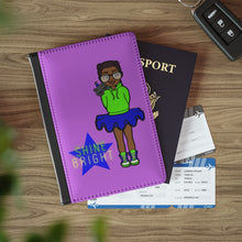 Load image into Gallery viewer, Shine Bright Passport Cover (Purple)