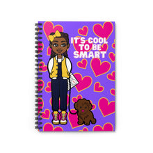 Load image into Gallery viewer, Cool To Be Smart Spiral Notebook (Purple)