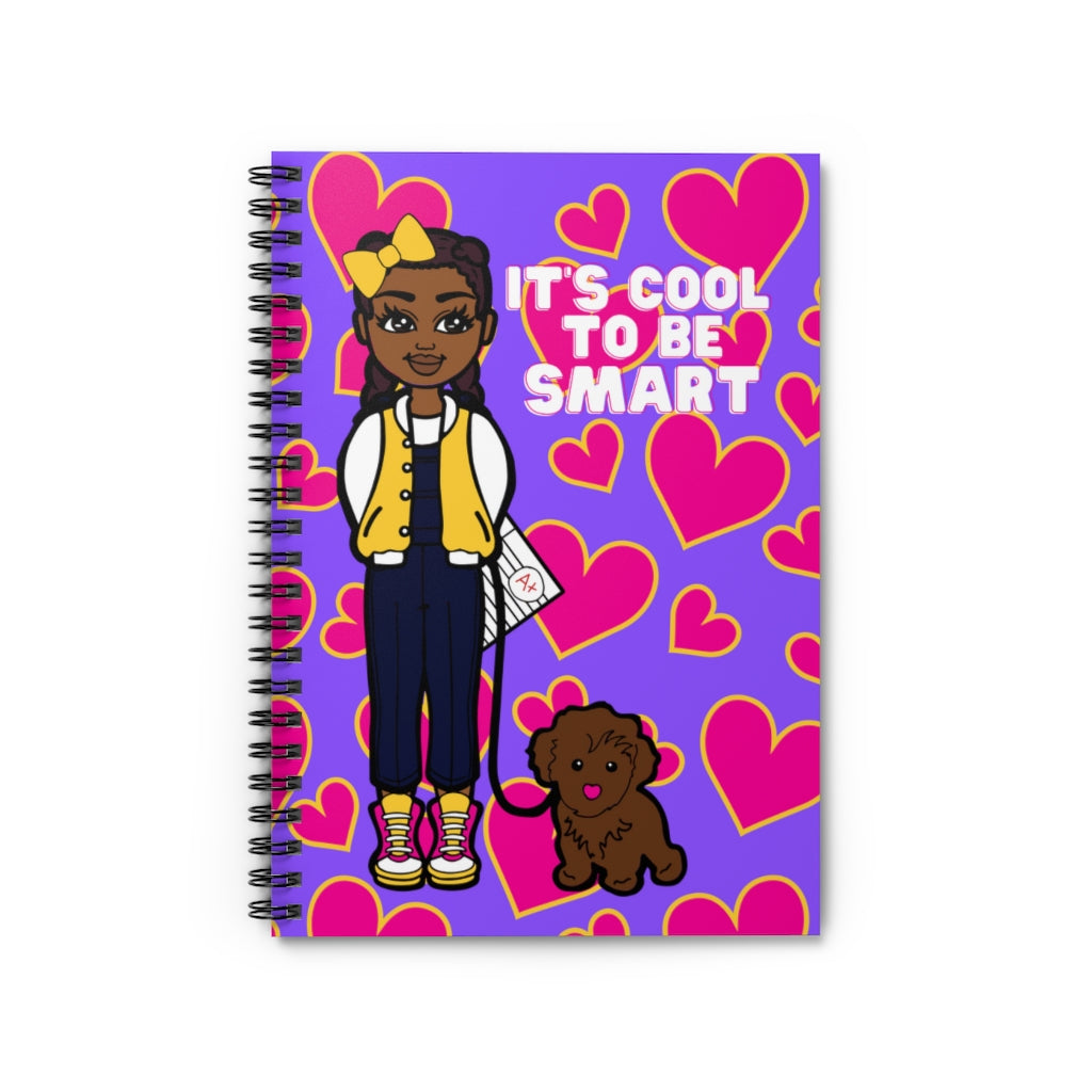 Cool To Be Smart Spiral Notebook (Purple)