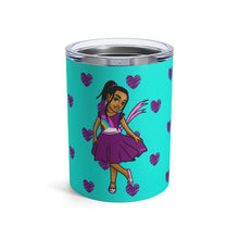 Load image into Gallery viewer, Girls Rule the World 10oz Tumbler (Blue)