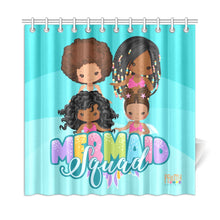Load image into Gallery viewer, Mermaid Squad Shower Curtain