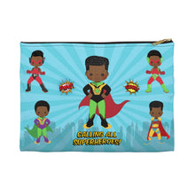 Load image into Gallery viewer, Superhero Boys Accessory Pouch