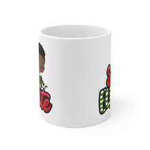 Load image into Gallery viewer, So Elfin Cute Black Boy Christmas Mug