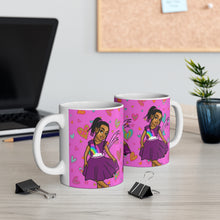 Load image into Gallery viewer, Pretty Girl Hearts 11oz Mug
