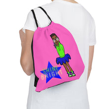 Load image into Gallery viewer, Shine Bright Drawstring Bag (Pink)