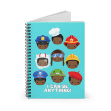 Load image into Gallery viewer, Boys Can Be Anything Spiral Notebook
