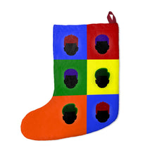 Load image into Gallery viewer, Color Block Boys Christmas Stocking