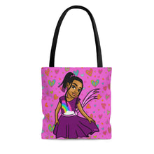 Load image into Gallery viewer, Pretty Girl Hearts Tote Bag