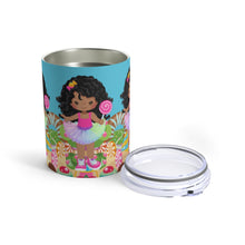 Load image into Gallery viewer, Candy Girl Curly 10oz Tumbler