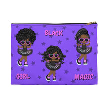 Load image into Gallery viewer, Black Girl Magic Rockstars Accessory Pouch