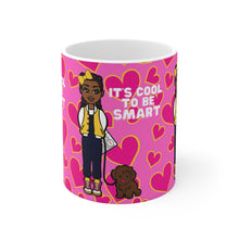 Load image into Gallery viewer, Cool To Be Smart 11oz Mug (Pink)