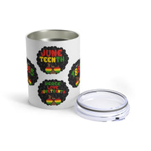 Load image into Gallery viewer, Juneteenth Girl 10oz Tumbler