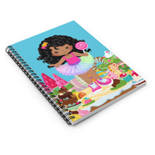 Load image into Gallery viewer, Candy Girl Curly Spiral Notebook