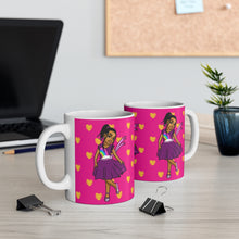 Load image into Gallery viewer, Girls Rule the World 11oz Mug (Pink)