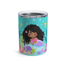 Load image into Gallery viewer, Curly Mermaid 10oz Tumbler