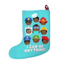 Load image into Gallery viewer, Boys Can Be Anything Christmas Stocking
