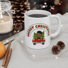 Load image into Gallery viewer, Black Boy Merry Christmas Mug